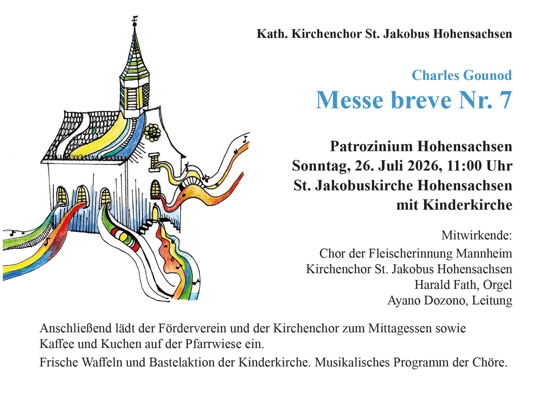 Quelle: Kirchenchor St. Jakobus